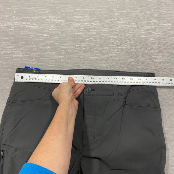 Eddie Bauer Fleece Lined Tech Pants Mens 36 x 32 Gray Water Repellent Insulated - Picture 11 of 15